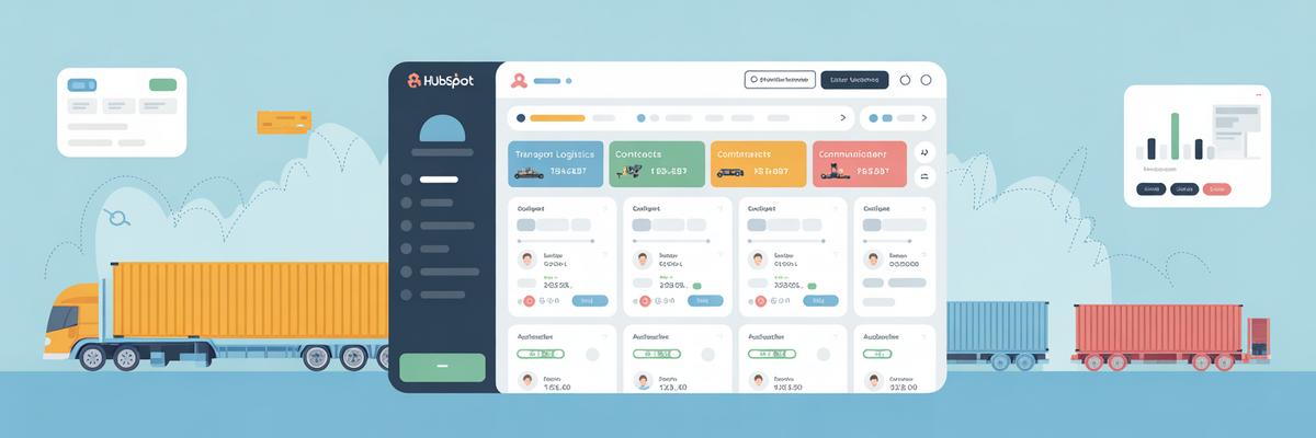Comment HubSpot permet-il de suivre précisément vos clients B2B et contrats long terme dans le transport ?