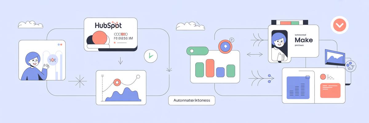 HubSpot et Make (ex-Integromat) : les 10 automatisations indispensables pour gagner du temps 1 Quelles sont les 10 automatisations indispensables entre HubSpot et Make ?