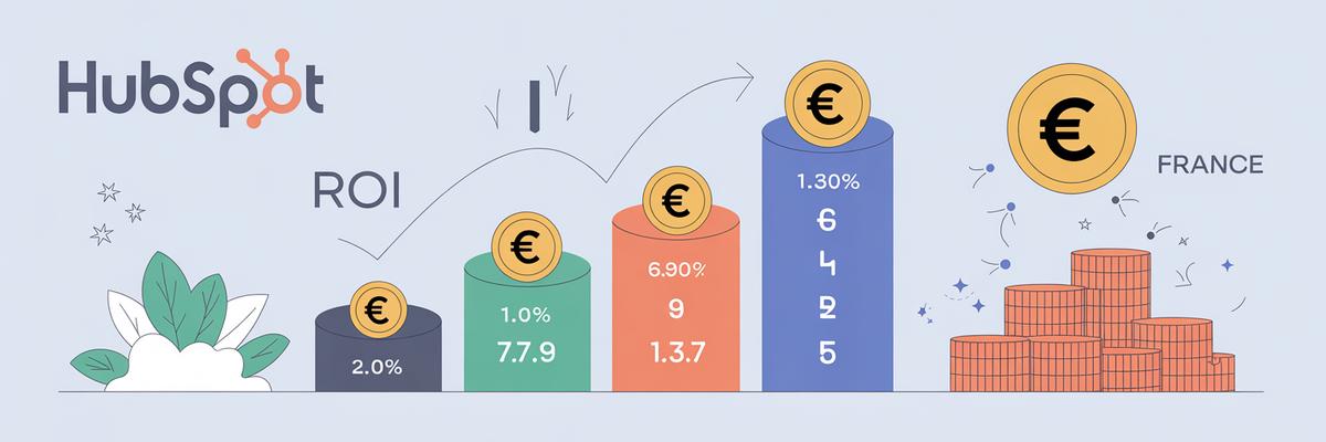Quel budget prévoir en euros pour intégrer l'IA de HubSpot et quel retour sur investissement viser en France ?