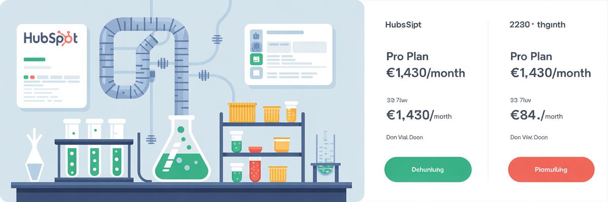 HubSpot pour les laboratoires pharmaceutiques : conformité RGPD et relation prescripteurs 4 Combien coûte HubSpot pour un laboratoire pharmaceutique en 2025 ?