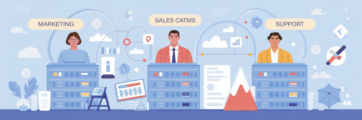 HubSpot Smart CRM : ce qui change vraiment avec l'unification des données en 2026 2 Pourquoi les silos de données sont-ils devenus le problème numéro 1 des entreprises françaises ?