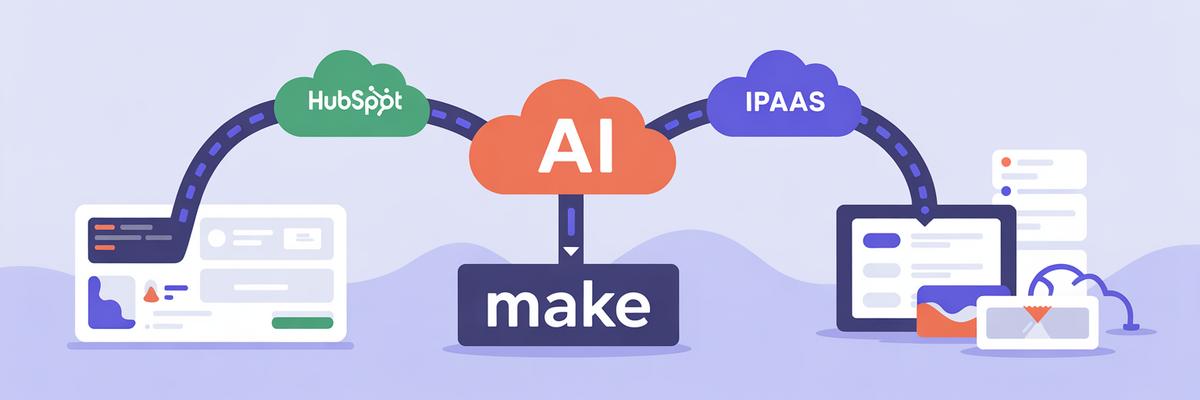 HubSpot et Make (ex-Integromat) : les 10 automatisations indispensables pour gagner du temps 6 Quels seront les prochains leviers d'automatisation entre CRM et iPaaS ?