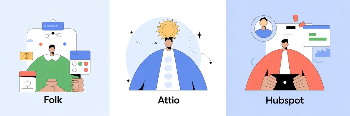 HubSpot vs Attio vs Folk : quel CRM moderne pour les startups en 2026 ? 2 Quel CRM choisir en 2026 selon son profil de startup ?