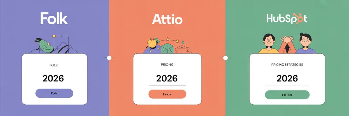 HubSpot vs Attio vs Folk : quel CRM moderne pour les startups en 2026 ? 6 Quels sont les tarifs de Folk, Attio et HubSpot en 2026 ?