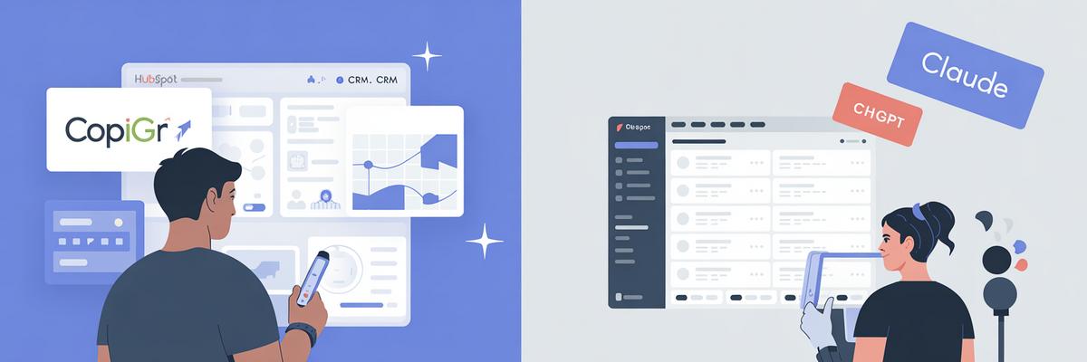 HubSpot Breeze Copilot vs ChatGPT vs Claude : quel assistant IA choisir pour votre équipe commerciale ? 2 Quel assistant IA choisir pour votre équipe commerciale en 2026 ?