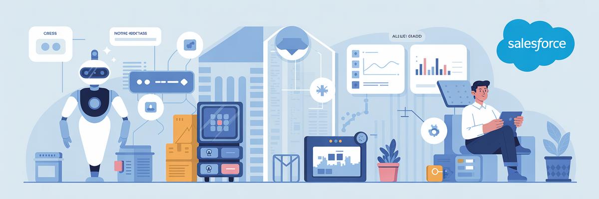 En quoi Salesforce Agentforce se distingue-t-il pour les processus métiers complexes ?