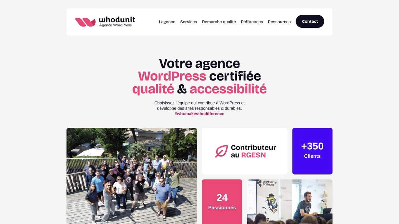 Les 10 meilleures agences Wordpress : Notre classement 8 image 5