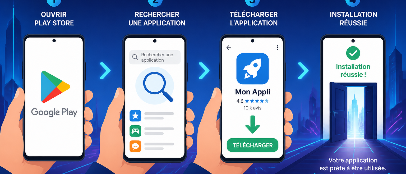 Comment installer Instagram : le guide simple (iPhone, Android, PC) 1 Comment installer Instagram sur Android ?