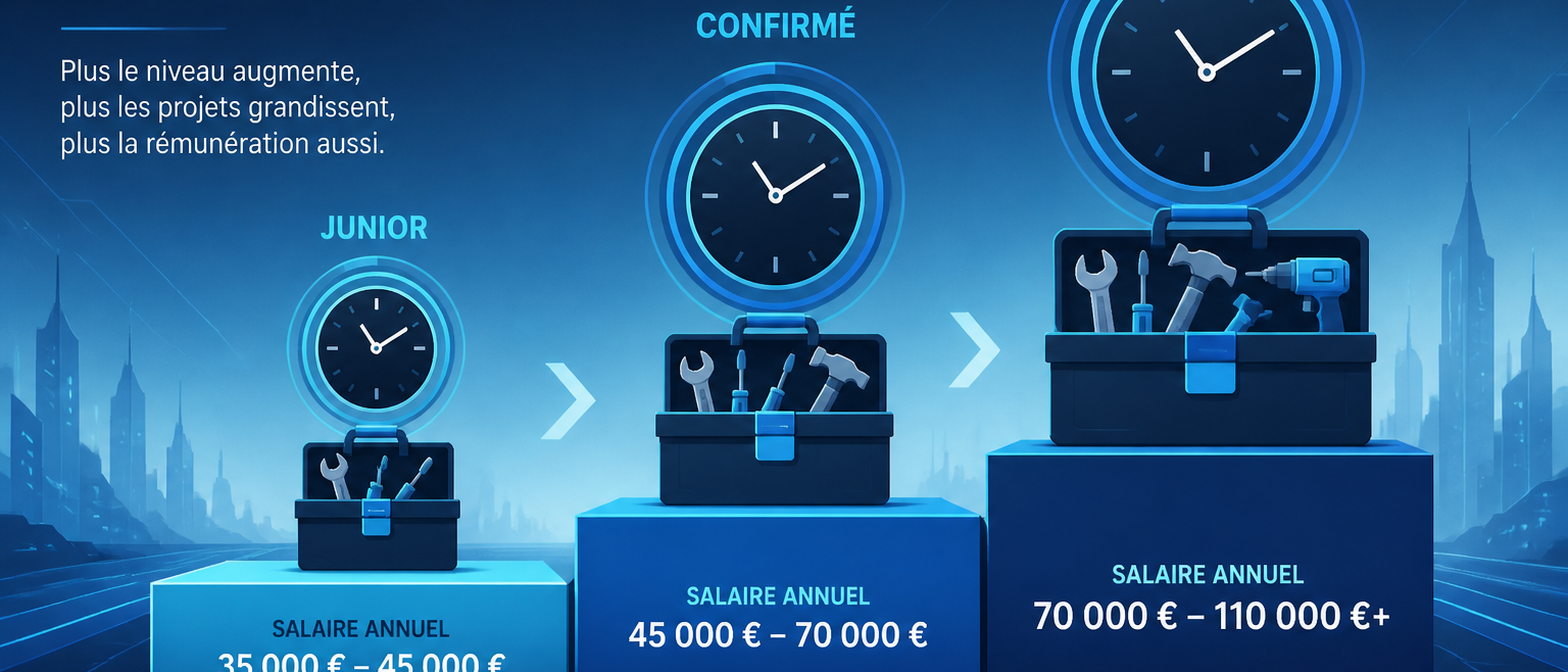 Salaire d'un chef de projet : combien gagne-t-il en France ? 2 Quel salaire selon l'expérience ?