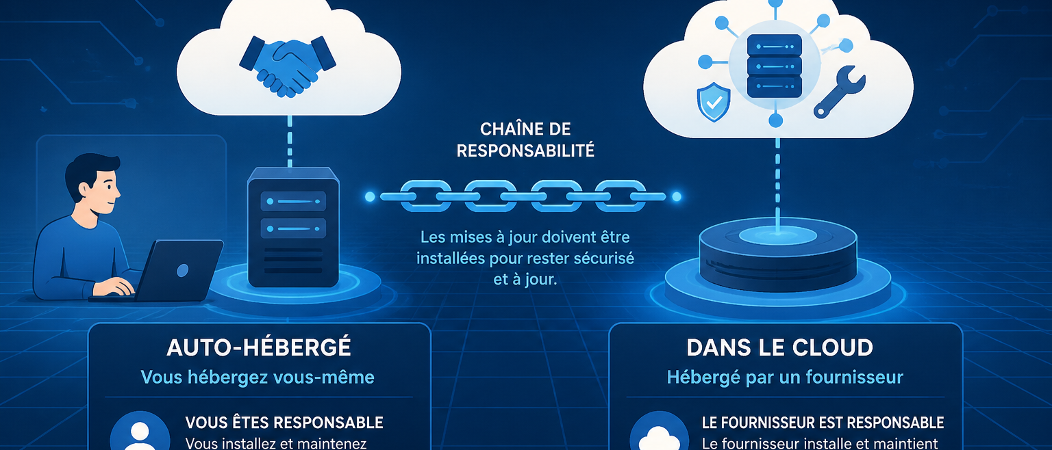 Quelle différence entre n8n self-hosted et n8n Cloud ?
