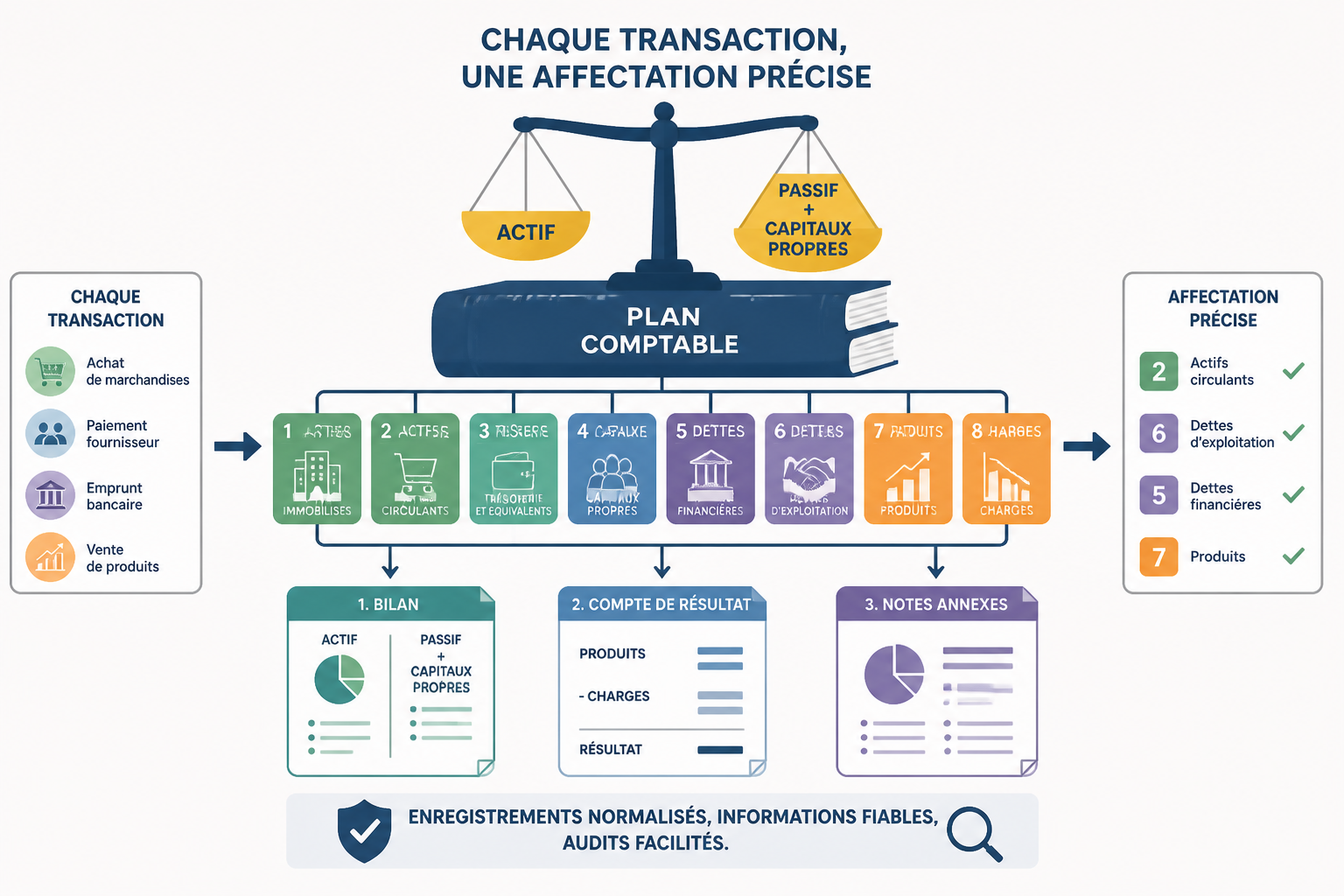 Plan comptable général (PCG) : définition, classes et fonctionnement 2 À quoi sert le plan comptable général ?