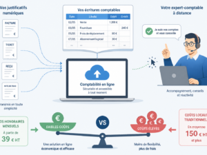 La comptabilité en ligne : avantages, limites et outils du marché