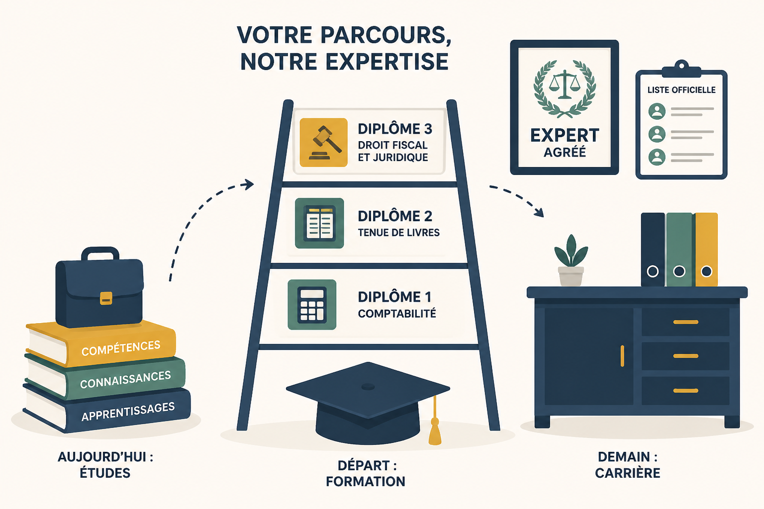 Expert-comptable : études, diplômes et parcours pour le devenir 1 Quel parcours pour devenir expert-comptable ?