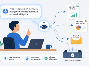 Assistant IA : qu’est-ce que c’est et comment l’utiliser au travail ?