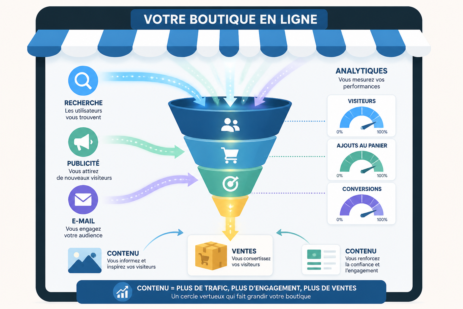 Les métiers de l'e-commerce : panorama des fonctions qui recrutent 2 Quels métiers marketing et trafic dans l'e-commerce ?