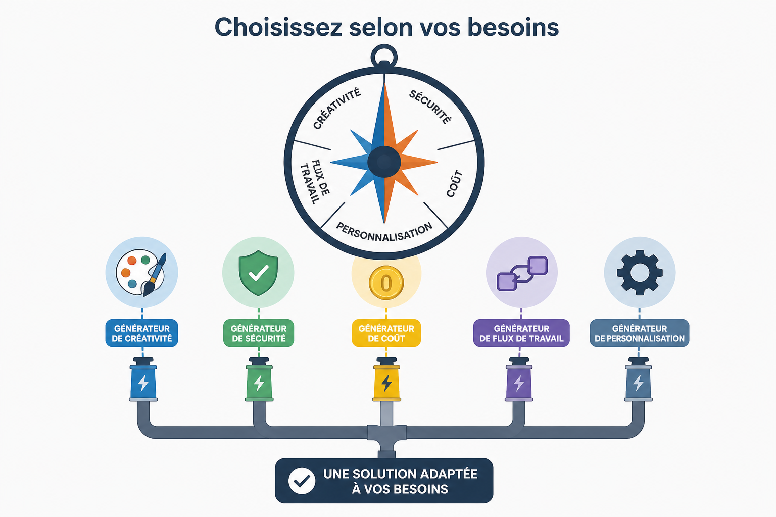 Quel générateur choisir selon votre besoin ?