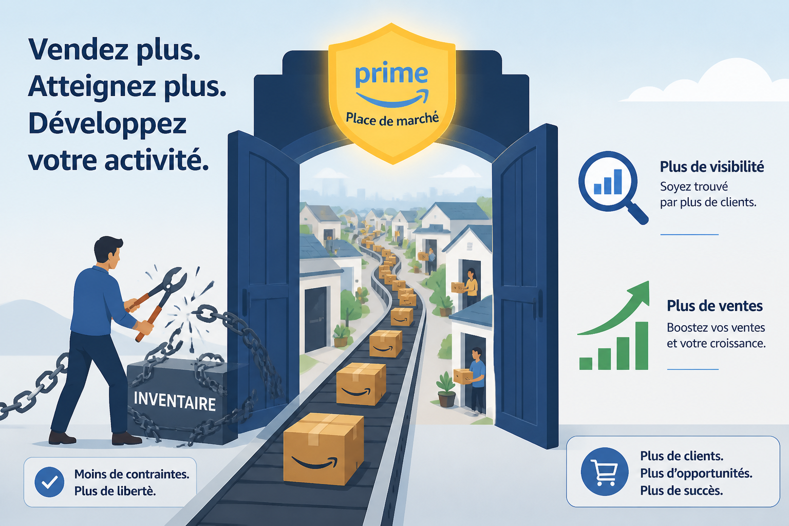 Vendre sur Amazon FBA : le guide ultime pour se lancer en 2026 2 Pourquoi vendre sur Amazon FBA ?