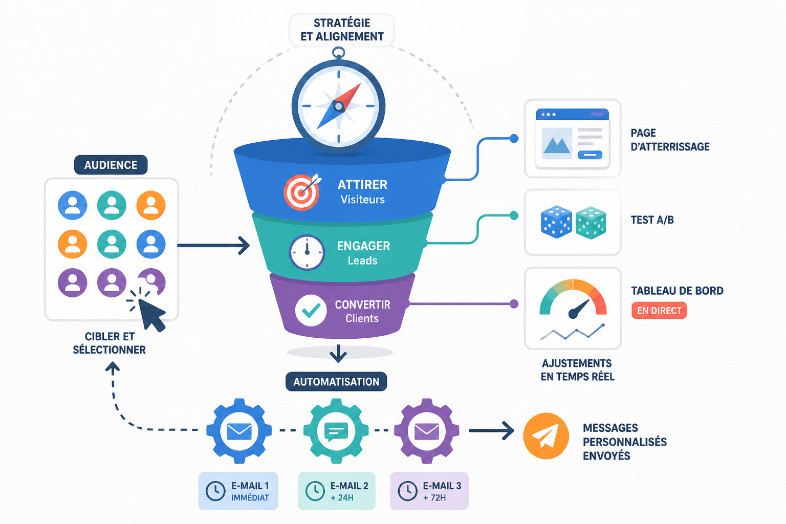 Apprendre le marketing digital : les 5 compétences à maîtriser 2 Comment créer et optimiser des campagnes digitales ?