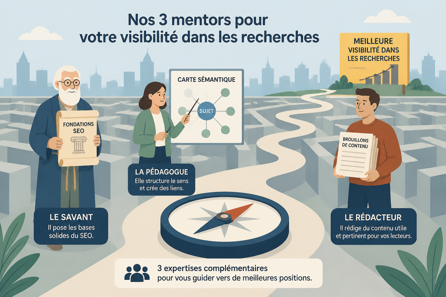 Qui sont les experts sur le marketing digital à suivre en France ? 3 Quels experts suivre en SEO et contenu ?