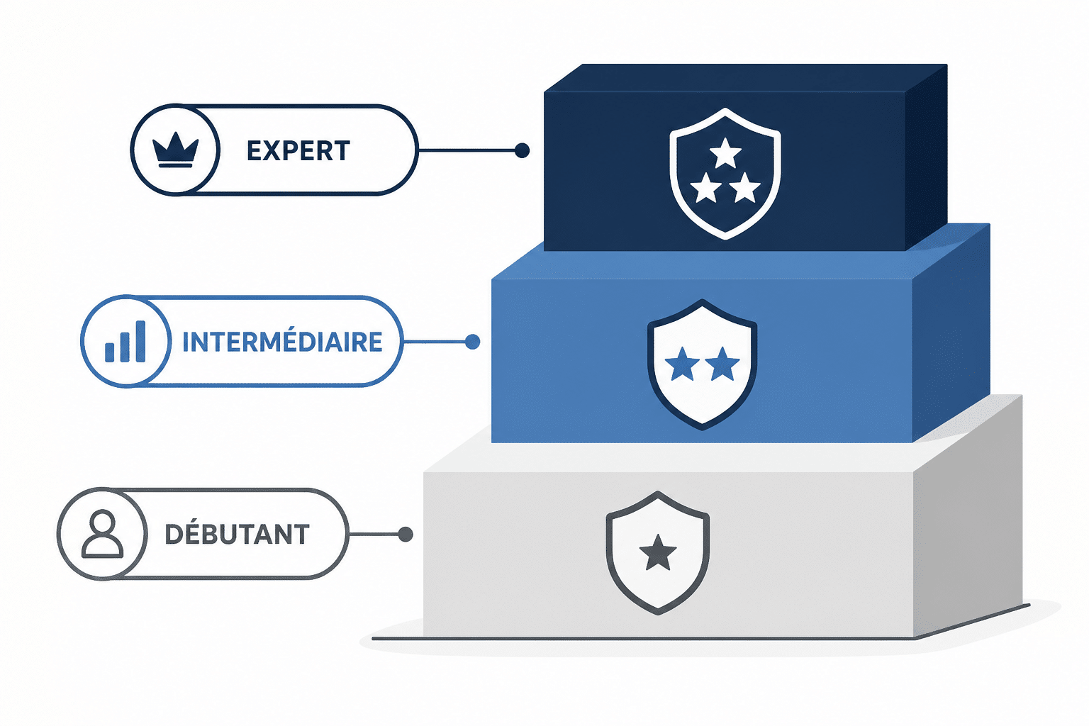 Certification pentest : le classement complet des certifications Ă passer en 2026 2 Les 3 niveaux de certification pentest