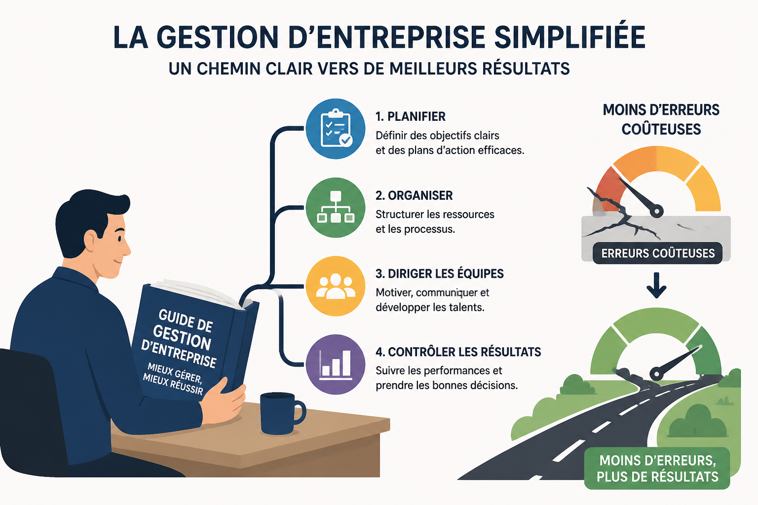Meilleurs livres de gestion d'entreprise : 10 lectures pour piloter en 2026 1 Pourquoi lire des livres de gestion d'entreprise ?
