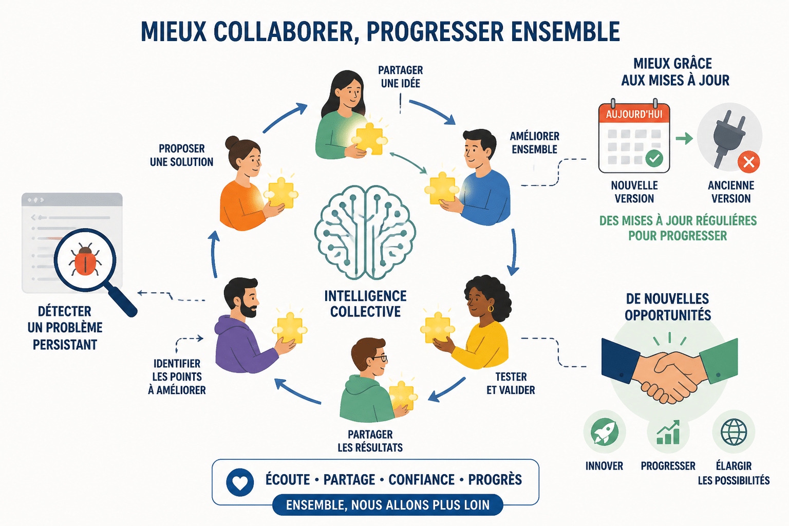 7 communautés pour apprendre l'IA en 2026 : forums, groupes et associations 1 Pourquoi rejoindre une communauté pour apprendre l'IA ?