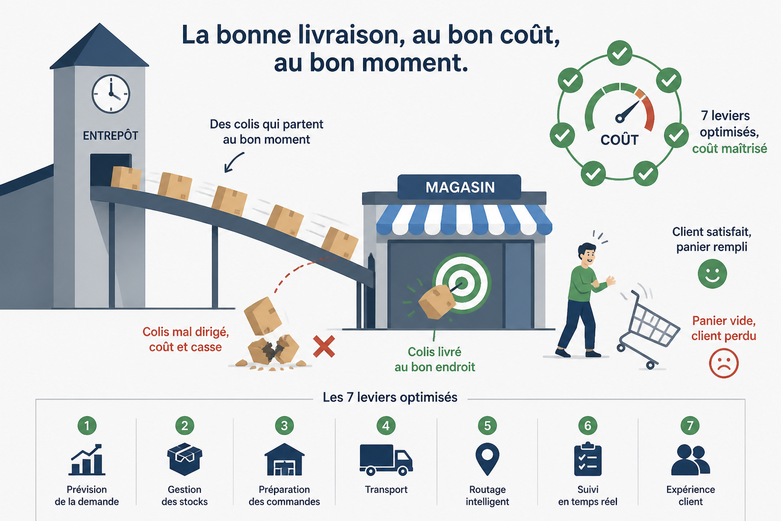 La logistique e-commerce : enjeux, métiers et organisation 3 Pourquoi la logistique est-elle un enjeu stratégique ?