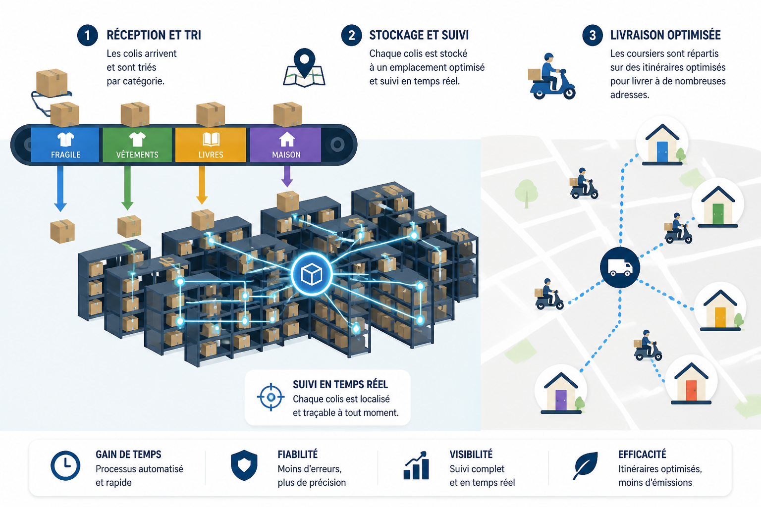 La logistique e-commerce : enjeux, métiers et organisation 1 Qu'est-ce que la logistique e-commerce ?