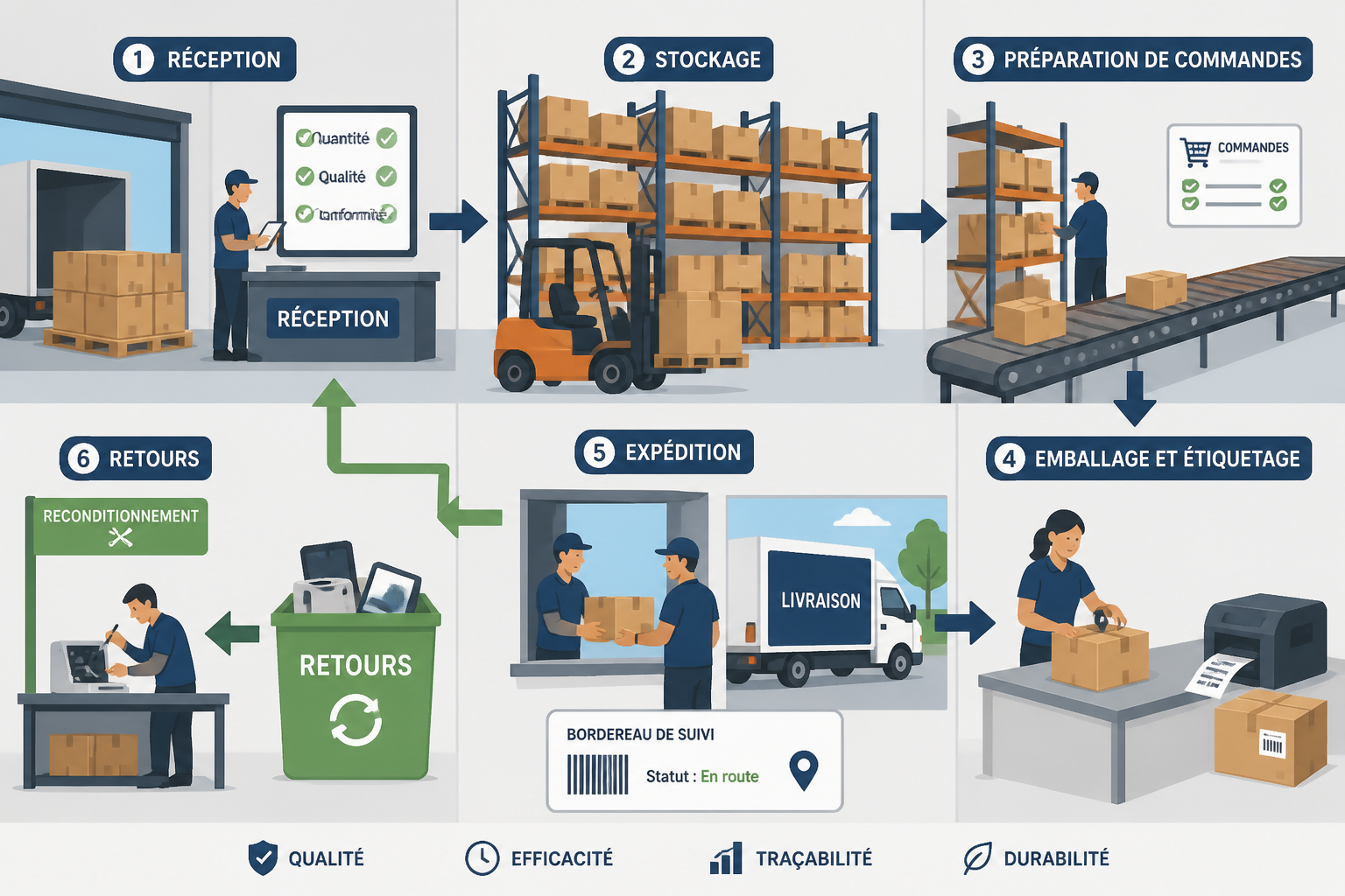 Logisticien e-commerce : fiche métier, missions et salaire 2 Quelles sont les missions au quotidien ?