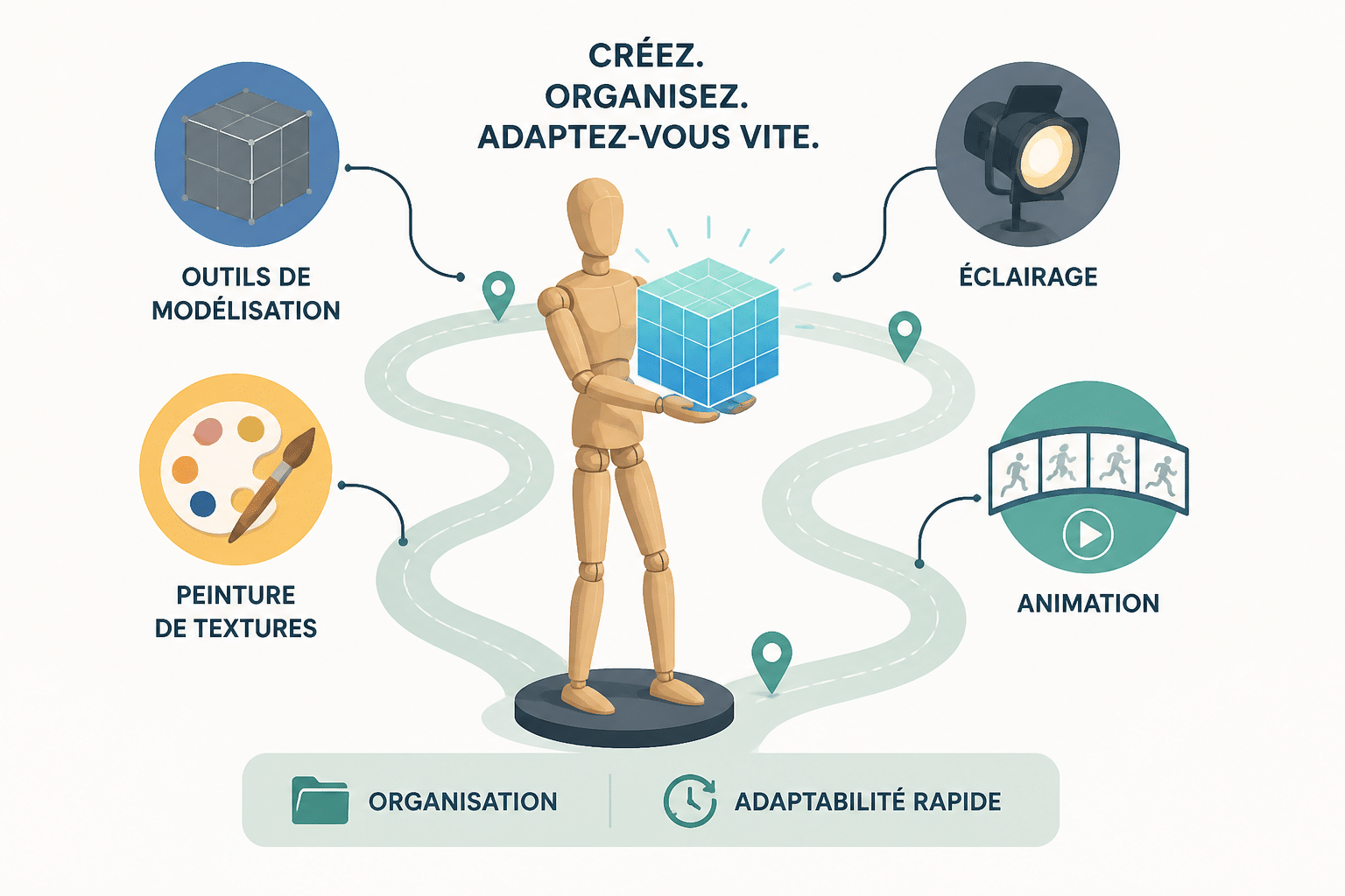 Infographiste 3D : missions, compétences et secteurs qui recrutent 3 Quelles compétences et logiciels maîtriser ?
