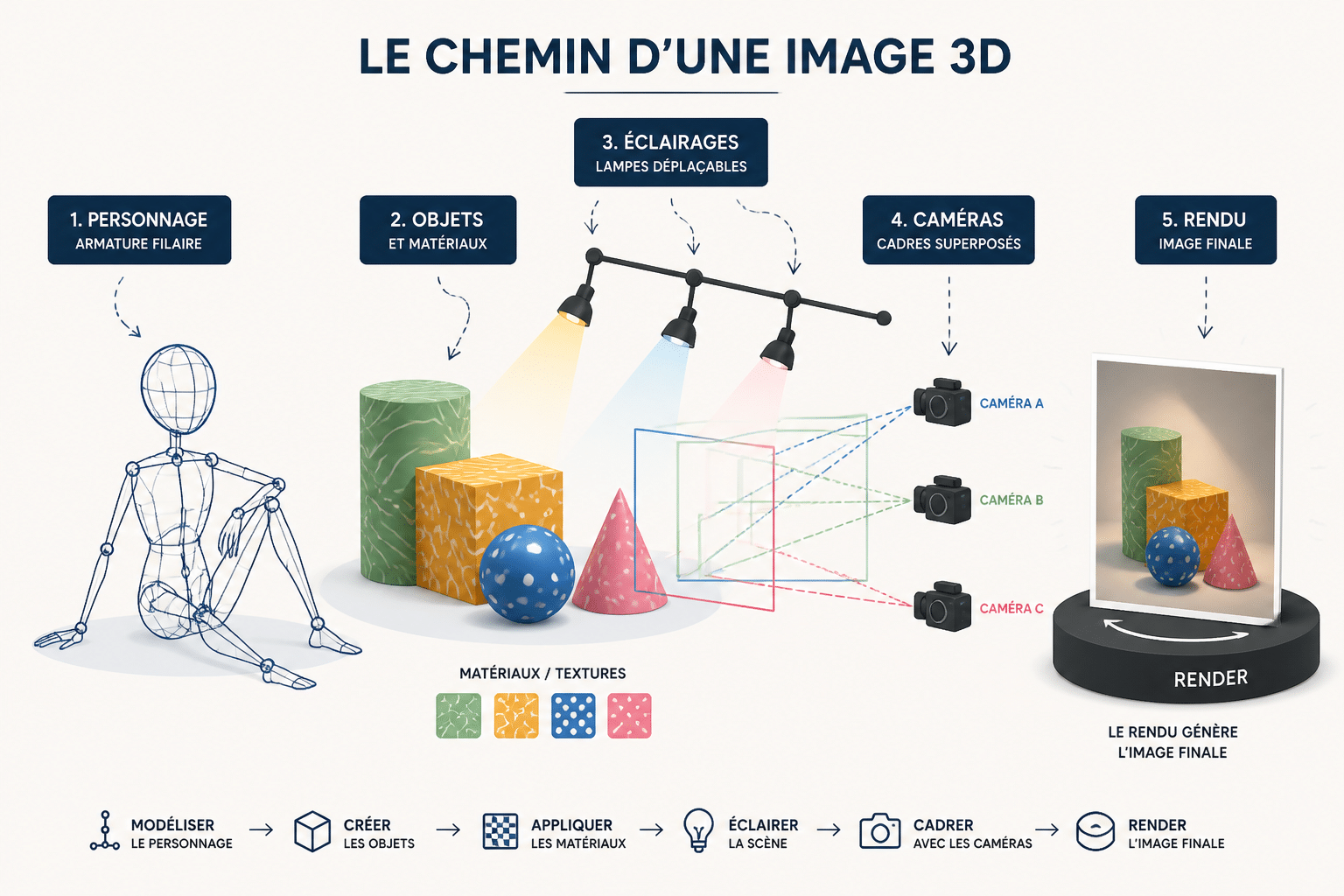Infographiste 3D : missions, compétences et secteurs qui recrutent 2 Quelles sont ses missions ?
