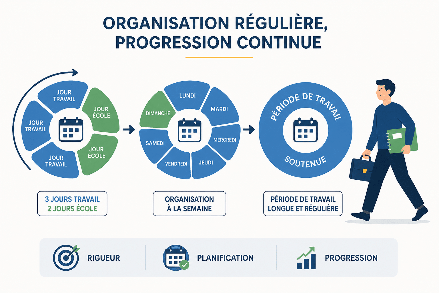 Community manager en alternance : rythme, missions et débouchés 2 Quel est le rythme d'une alternance ?