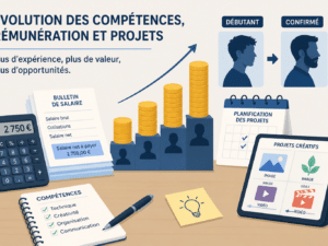 Salaire d’un infographiste en France : débutant à confirmé