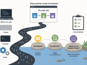 Devenir développeur web en reconversion : parcours et premiers pas