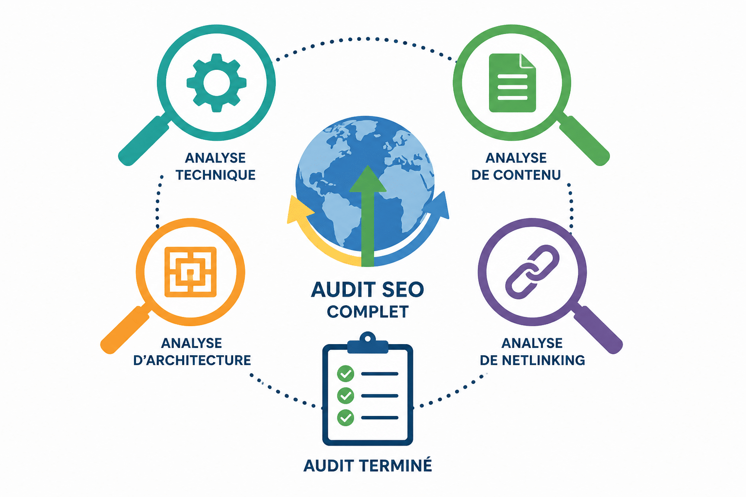 Qu'est-ce qu'un audit de référencement naturel et que contient-il ? 3 Quels sont les types d'audits SEO ?