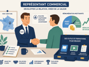 Fiche métier commercial : missions, journée type et compétences
