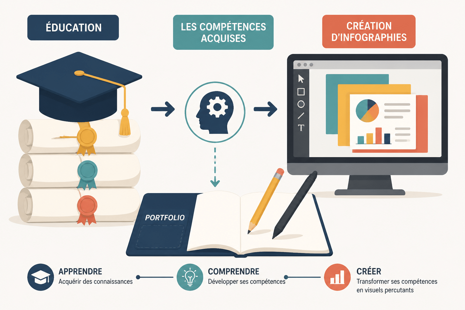 Quelles études pour devenir infographiste ? Parcours et diplômes 3 Quels diplômes mènent au métier d'infographiste ?