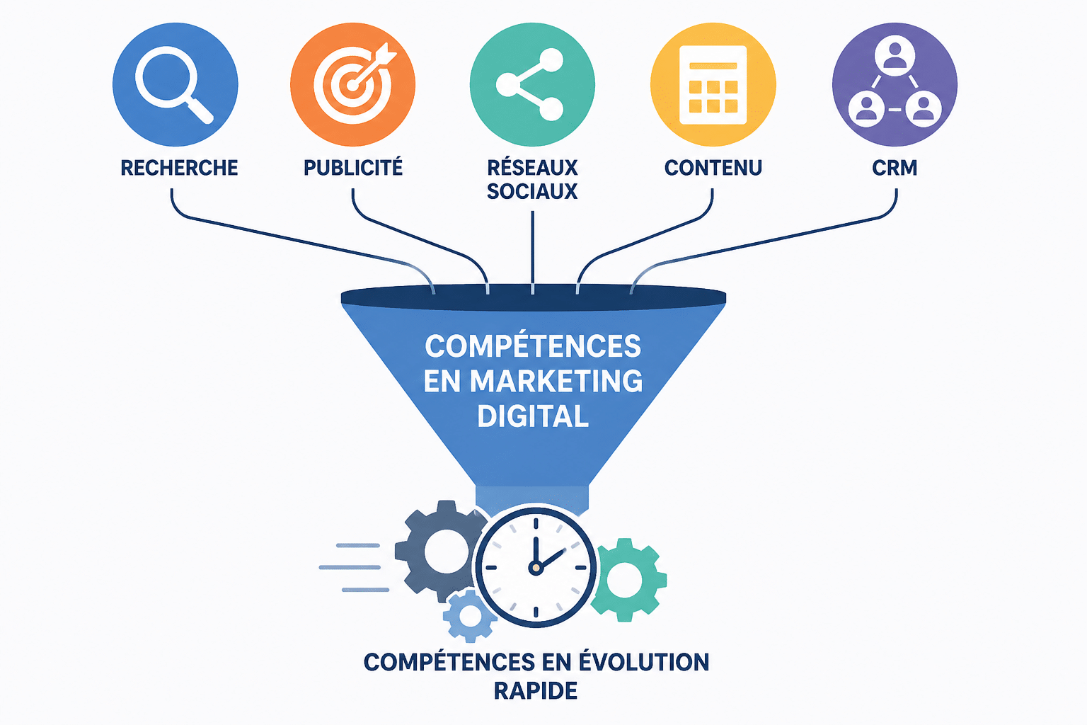 Qu'est-ce qu'une compétence en marketing digital ?