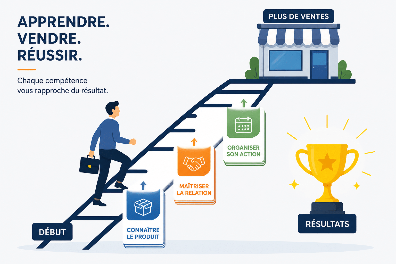 Peut-on vraiment devenir commercial sans diplôme ?