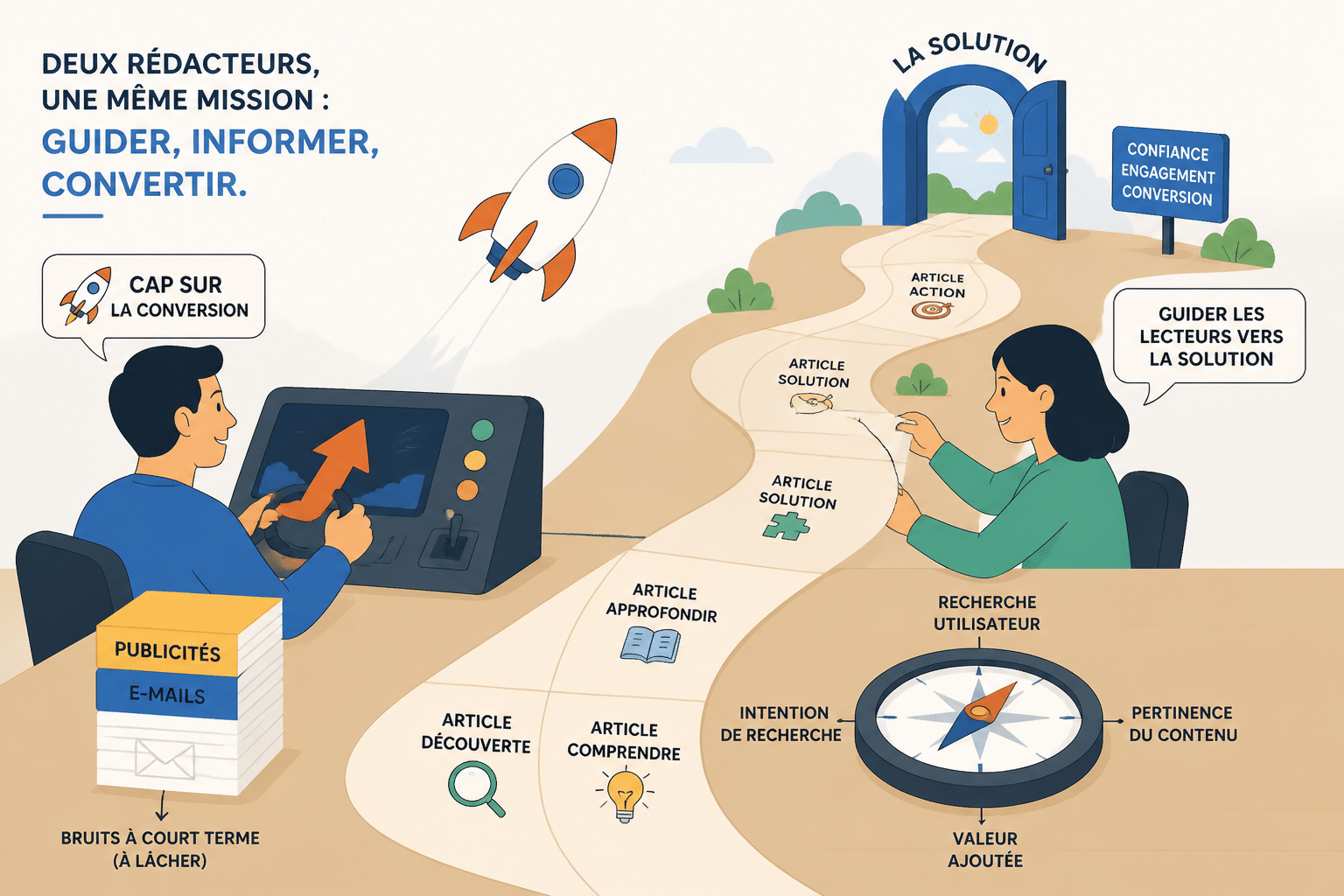 Copywriter et rédacteur web : quelle différence entre ces deux métiers ? 1 Que fait un copywriter et que fait un rédacteur web ?