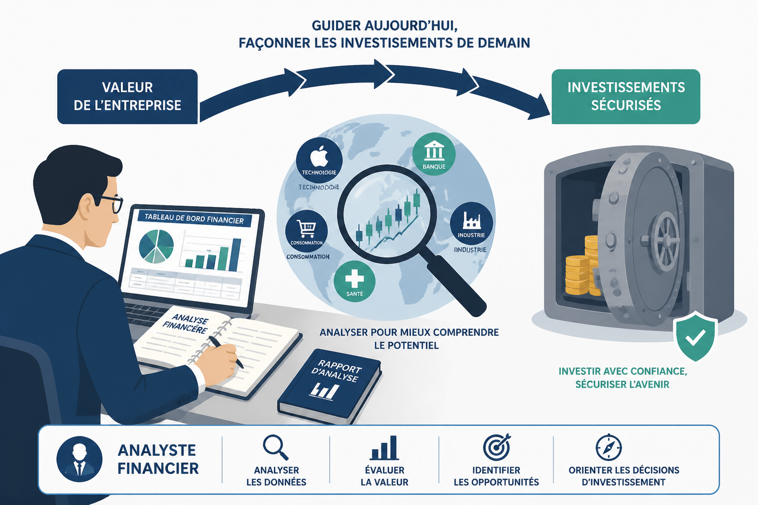 Analyste financier en banque : missions et spécificités du poste 1 Que fait un analyste financier en banque ?