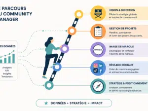 Évolution de carrière du community manager : vers quels métiers se diriger ?