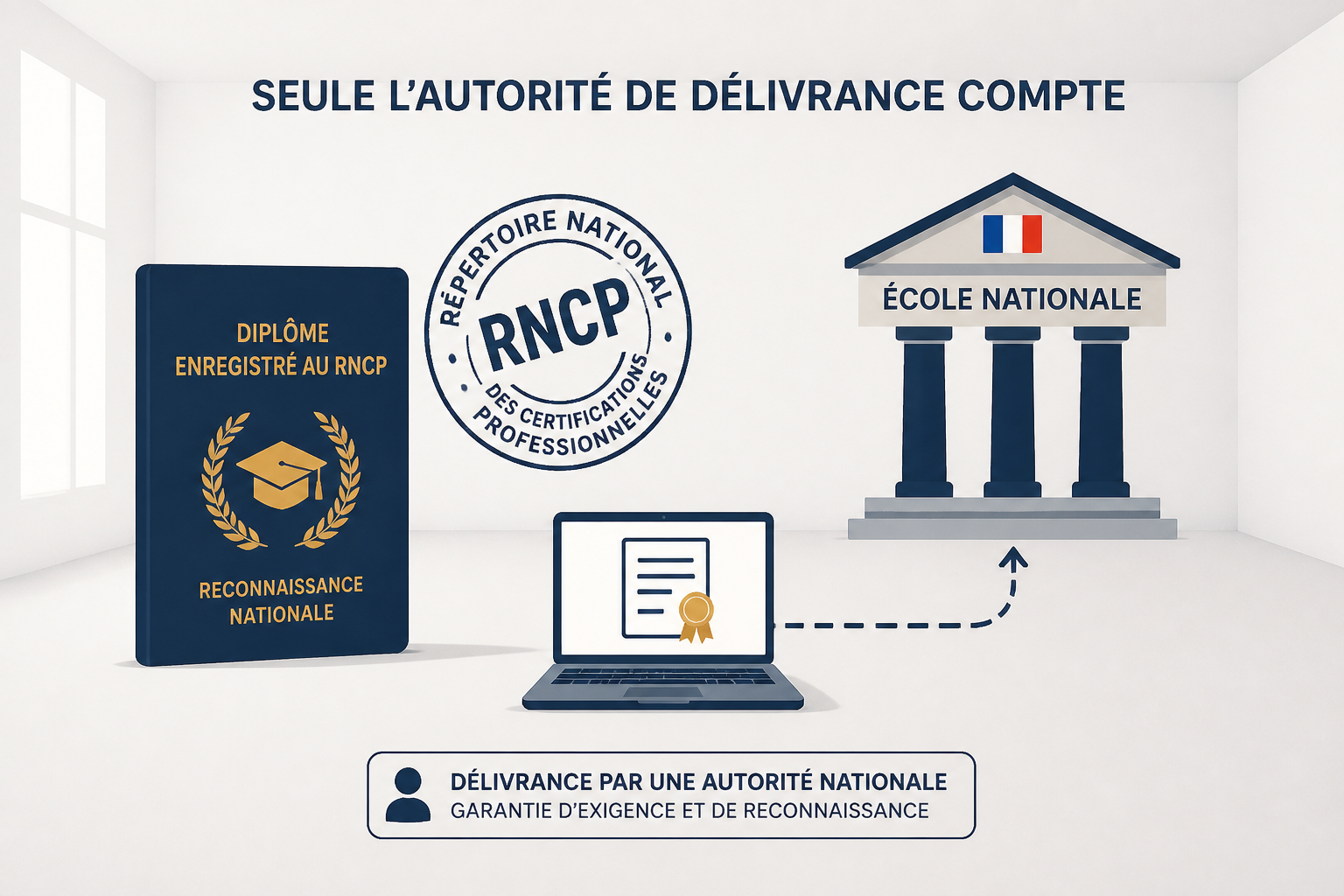 Peut-on obtenir un diplôme reconnu grâce à une formation en ligne ? 1 Une formation en ligne peut-elle délivrer un diplôme reconnu par l'État ?