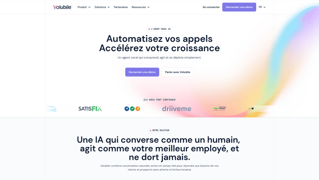 Les meilleurs callbots IA pour service client : top solutions de l'année 8 volubile