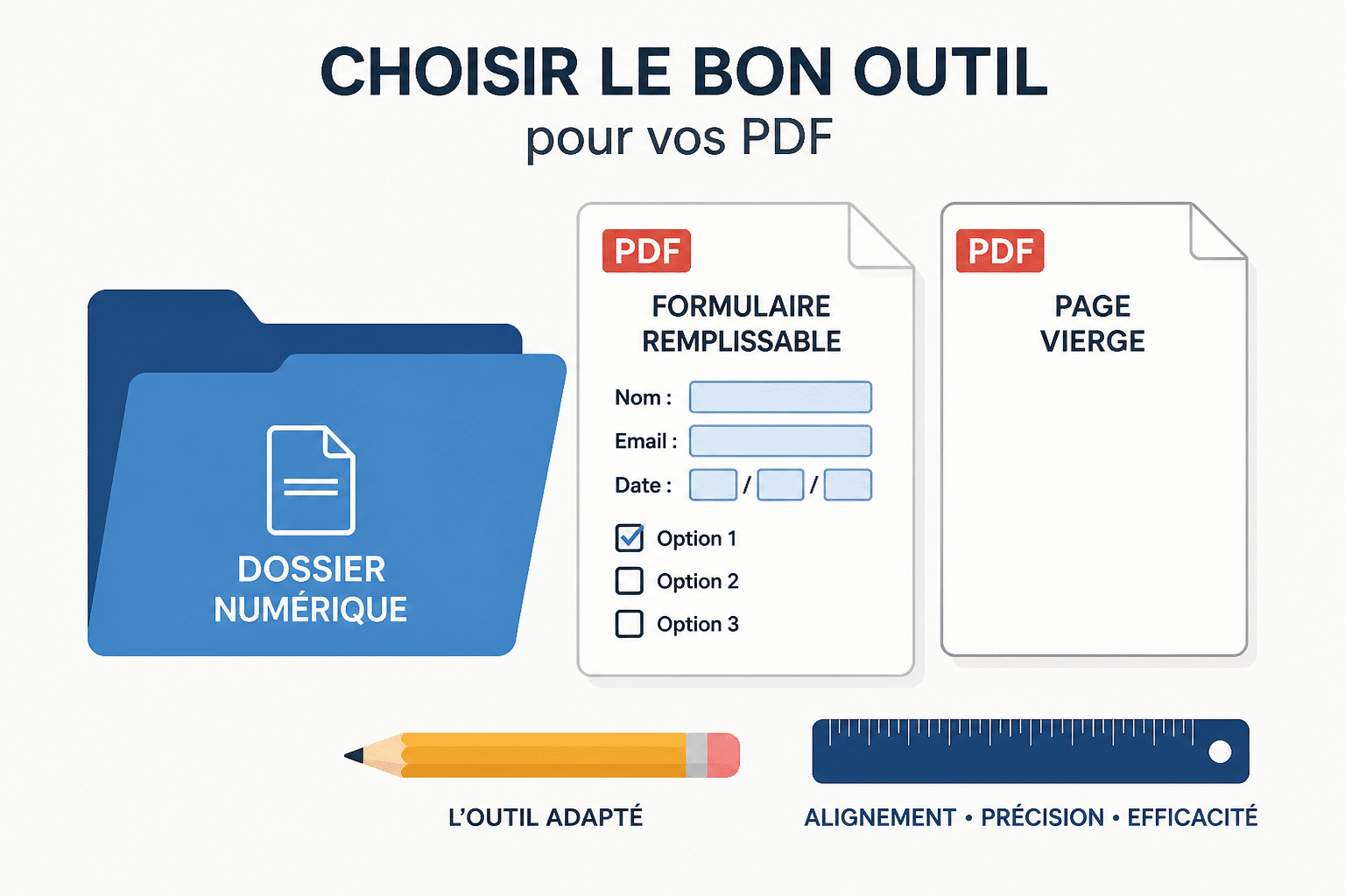 Remplir et signer un dossier d'inscription sans imprimante 2 Les outils pour remplir un dossier numérique