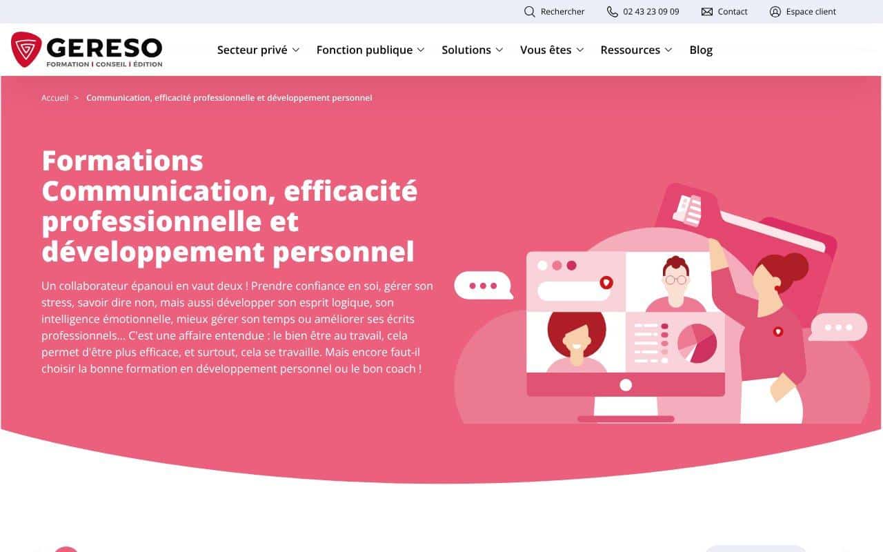 Les meilleures formations en développement personnel en Octobre 2026 : le comparatif 8 Catalogue des formations en développement personnel de Gereso