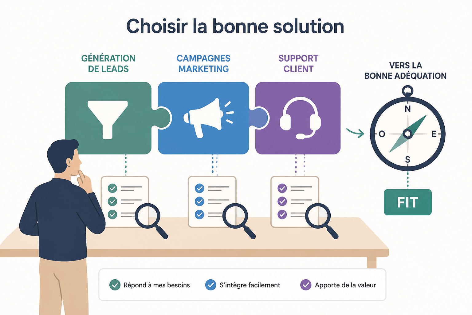Quelle plateforme utiliser pour son CRM ? 2 Comment choisir la plateforme CRM adaptée à vos besoins spécifiques ?