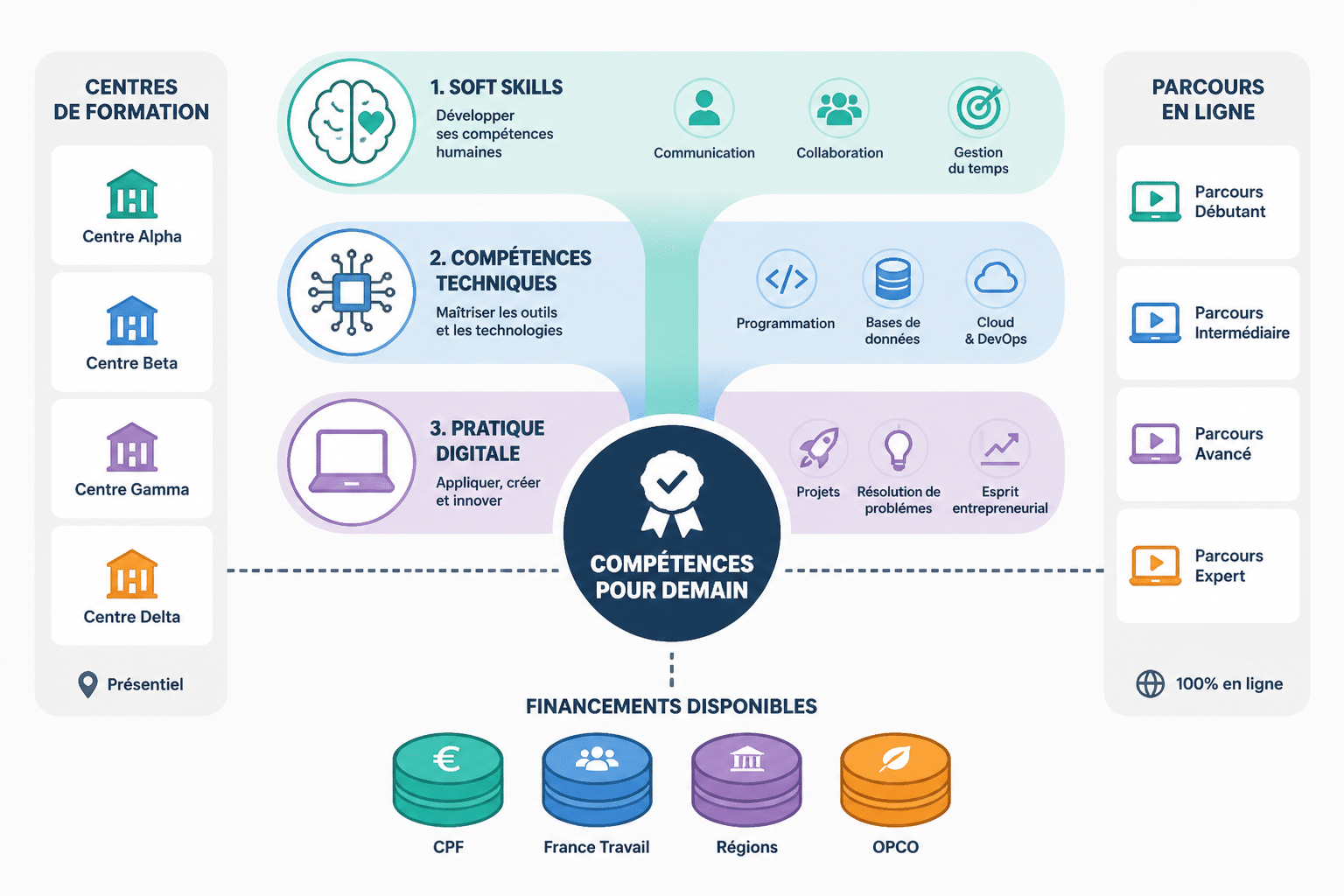 Les meilleures formations en développement personnel en Octobre 2026 : le comparatif 5 M2i