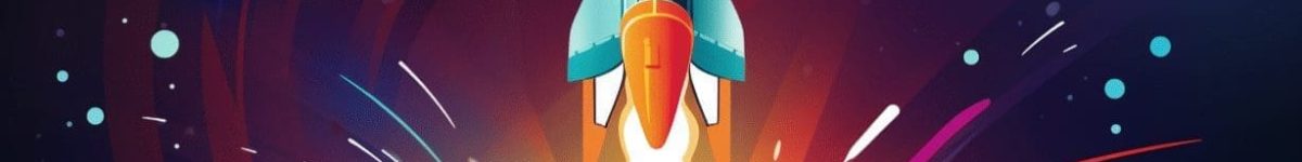 illustration d'une fusée qui part