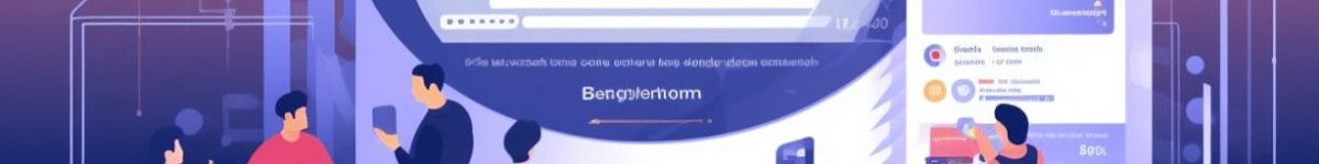 illustration personne qui regarde statistique facebook